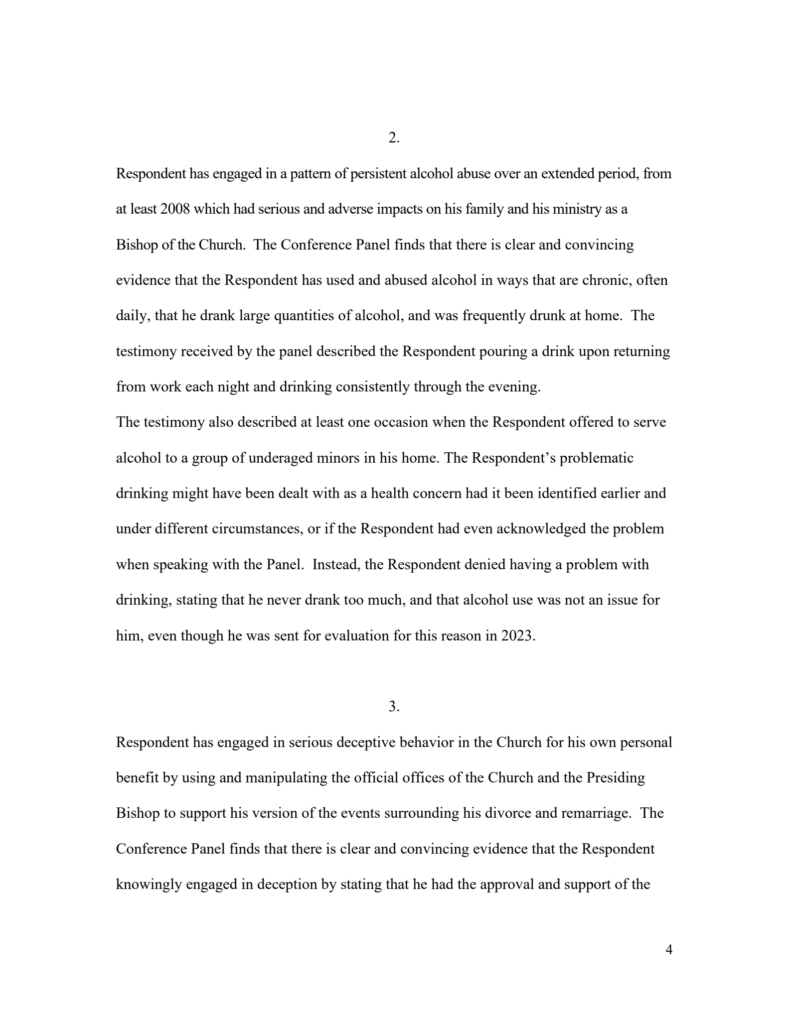 July 11th, 2024 Conference Panel decision - Page 4