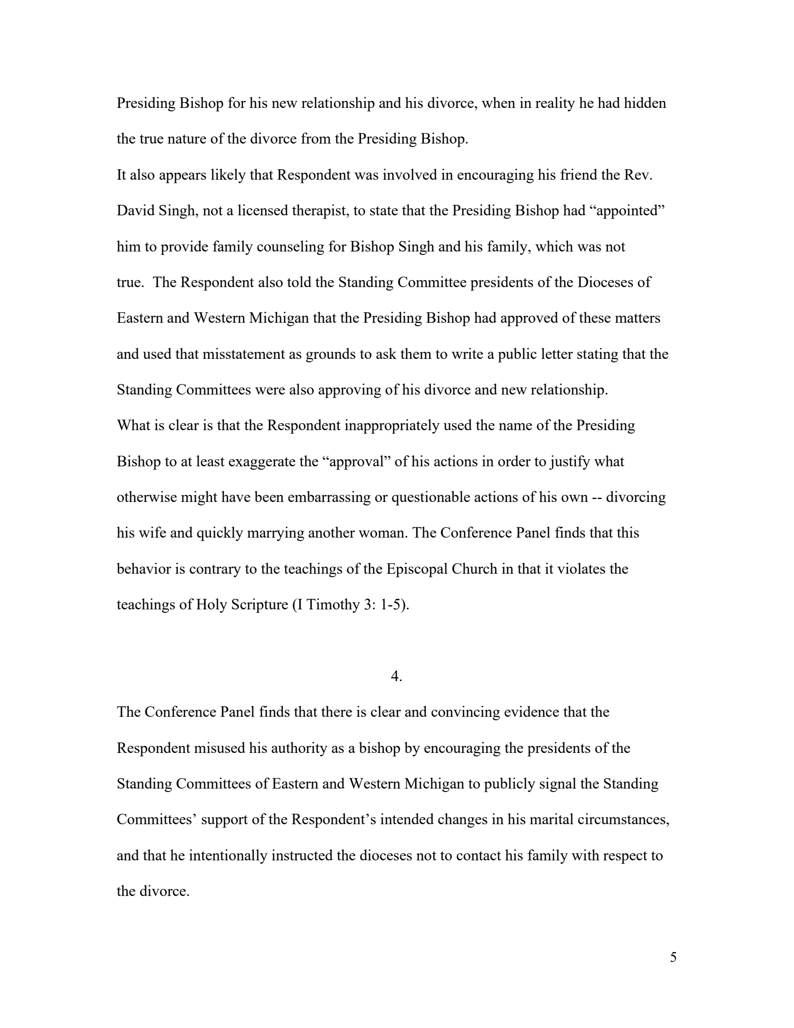 July 11th, 2024 Conference Panel decision - Page 5