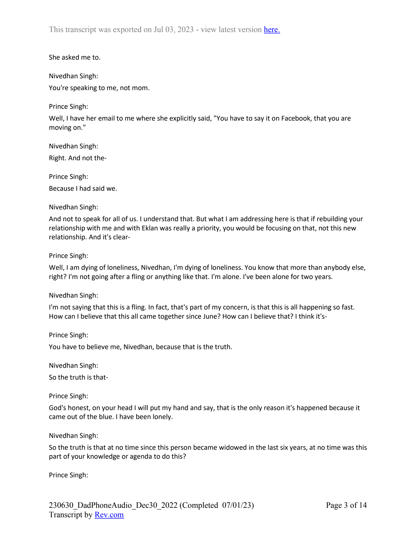 December 30th, 2022 phone call transcript - Page 3